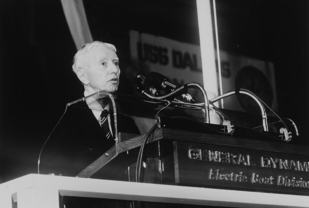Admiral Rickover in Groton