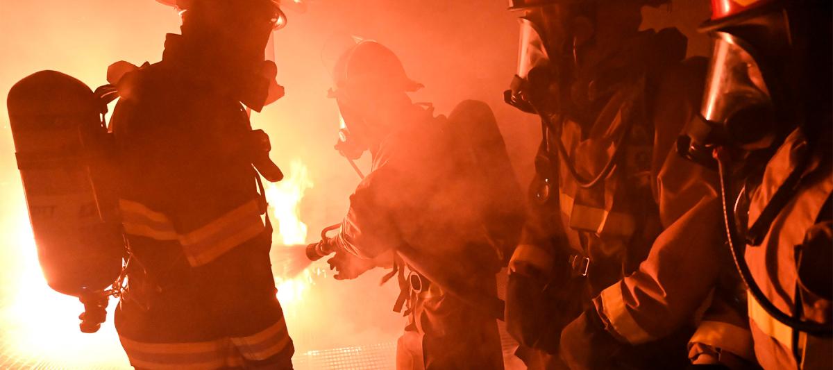 Surface Warfare Engineering Schools Command Great Lakes instructors train accession sailors in firefighting. The Navy should establish an annual firefighting physical fitness assessment for sailors assigned to afloat commands and those preparing to report to afloat commands.