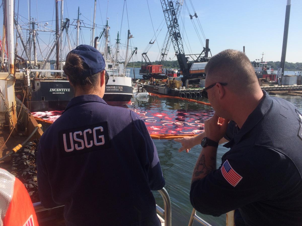 Coast Guard environmental response team