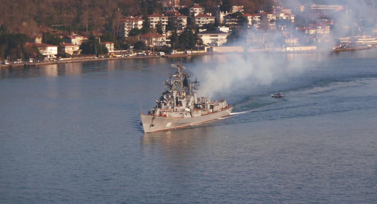 Black Sea Fleet Kashin-class destroyer 