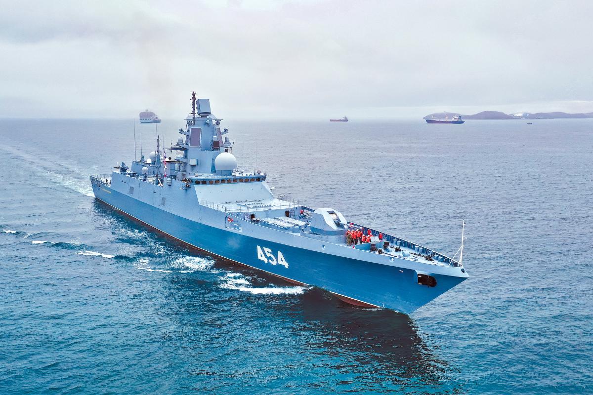 first-in-class frigate Admiral Gorshkov