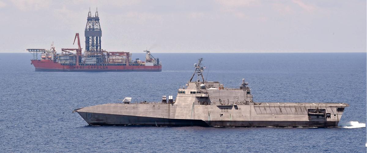 Independence-variant littoral combat ship USS Gabrielle Giffords (LCS-10