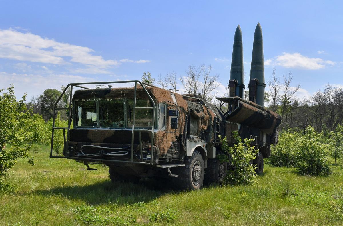 Russian Iskander-M missile launcher