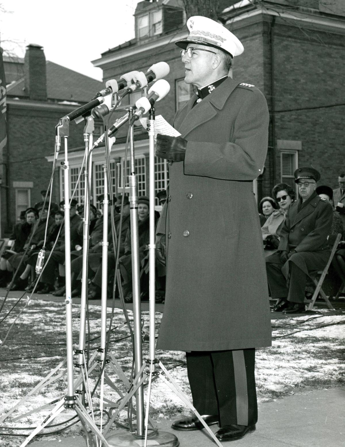 General David Shoup, USMC
