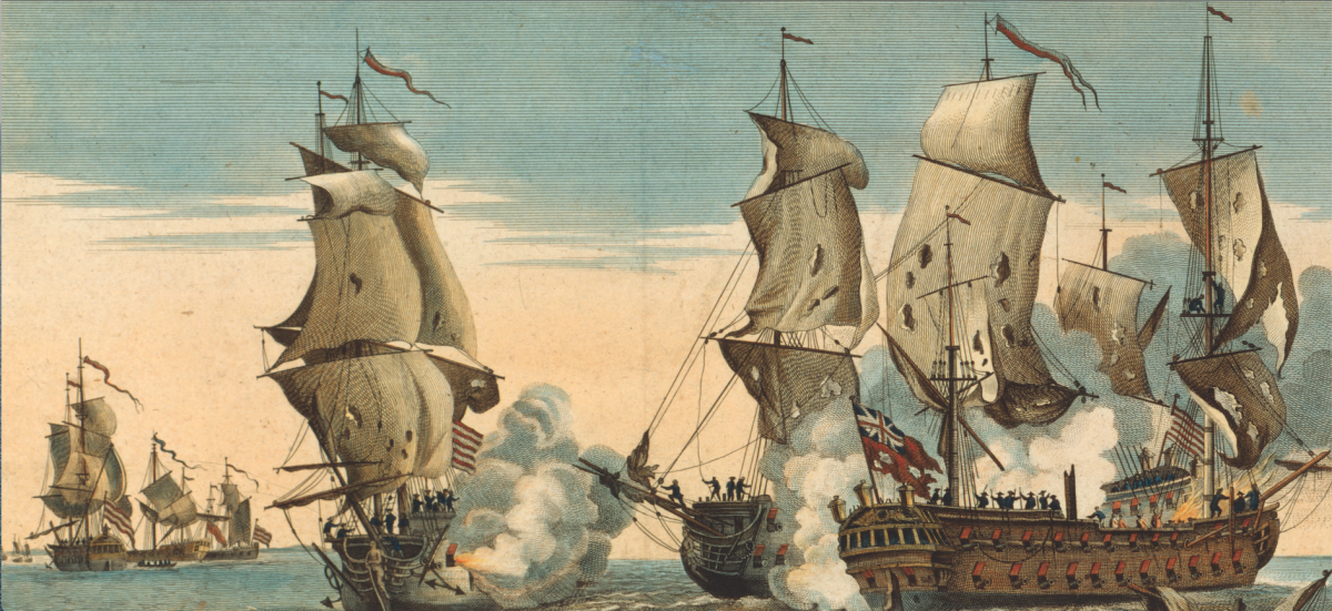 Bonhomme Richard vs HMS Serapis