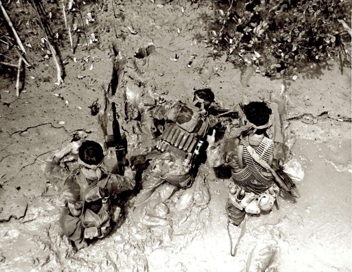Members of SEAL Team One operate on the Cà Mau Peninsula