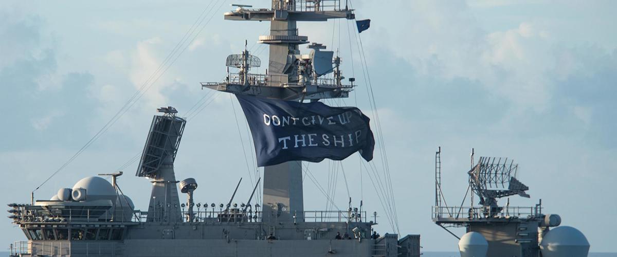 courage is the foundation of the Sea Services