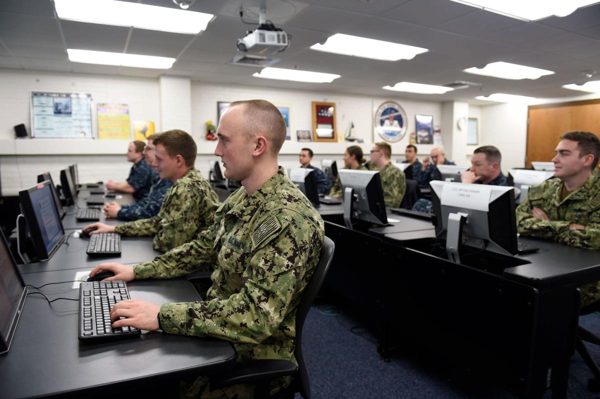Cryptologic Warfare Officer Basic School students 
