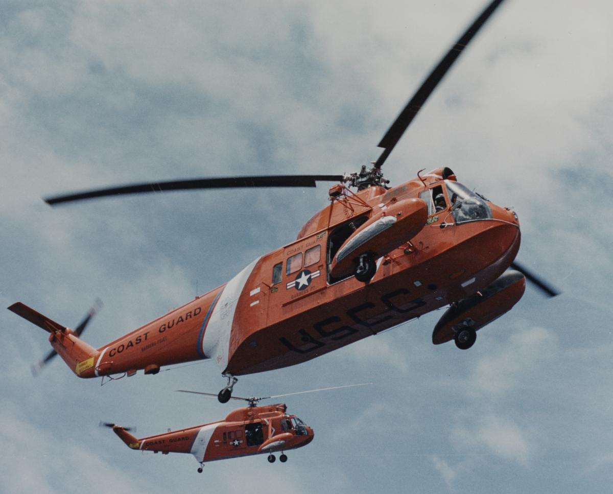 Two HH-52A 