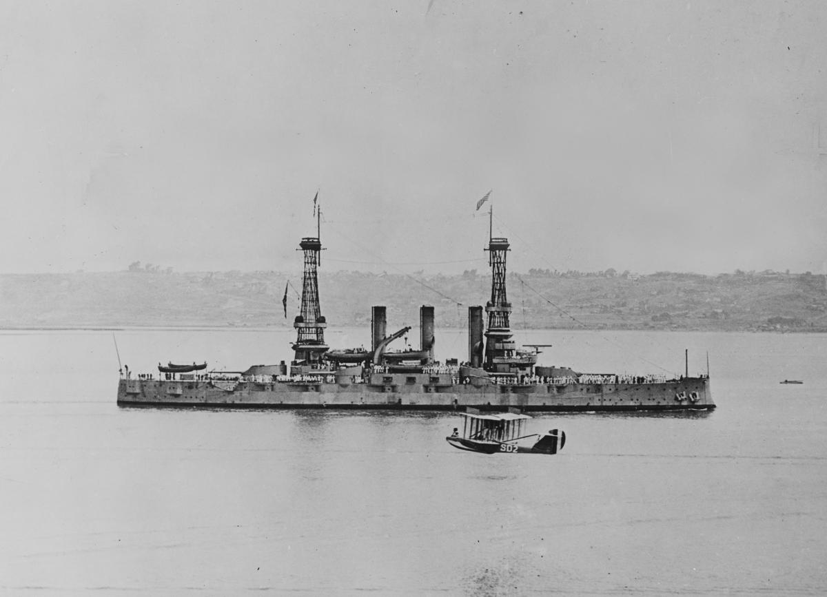 USS Vermont and H-boat