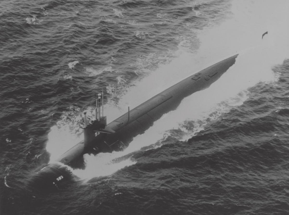 Franklin Arnold News: Submarine Lost In 1960s