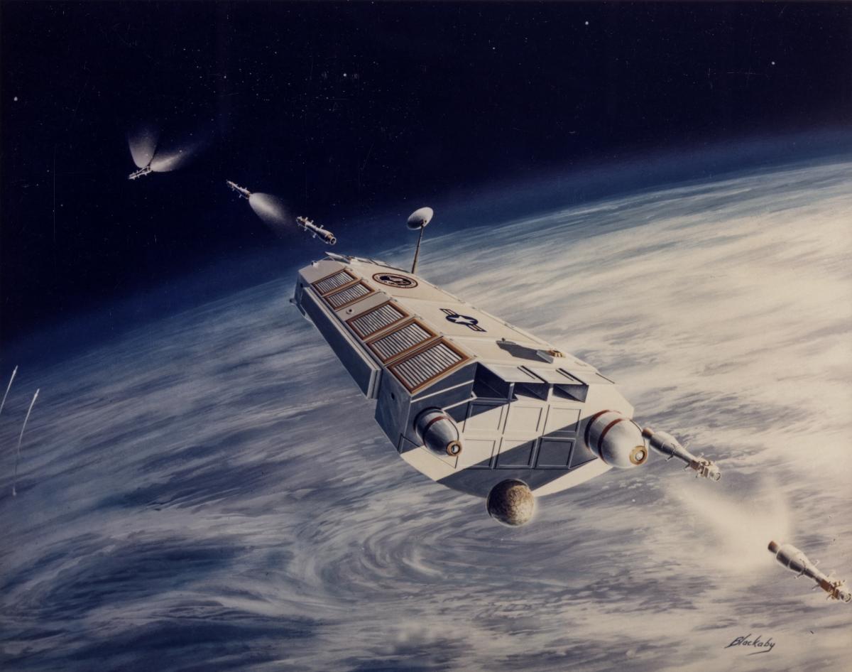 Artist's Concept of the Space-based Interceptor Carrier Vehicle