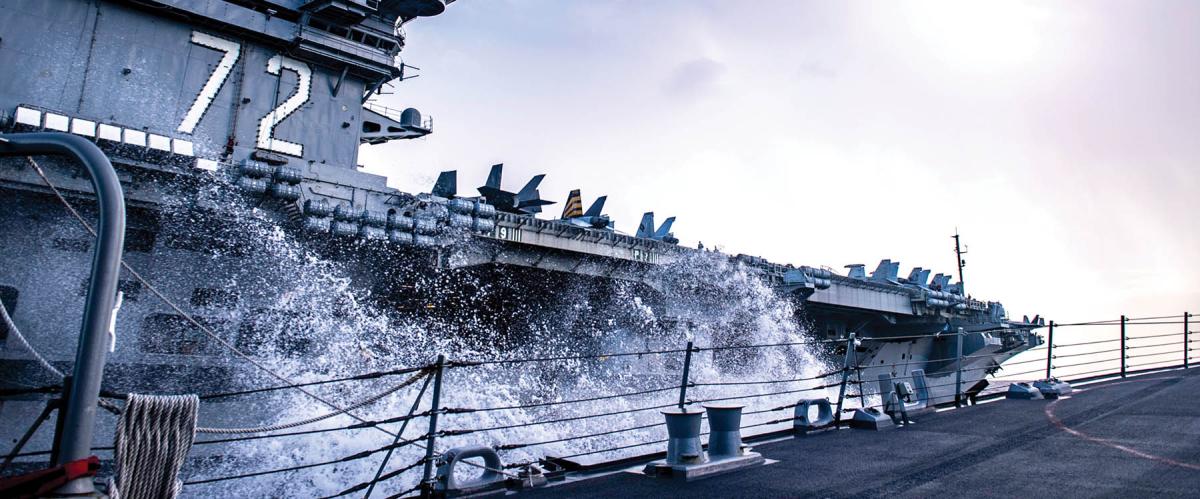 Nimitz-class aircraft carrier USS Abraham Lincoln (CVN-72)