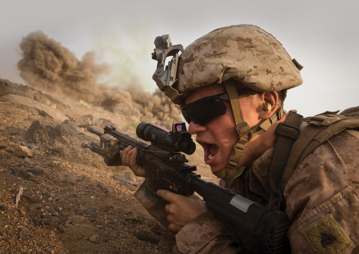 Marine training in Africa