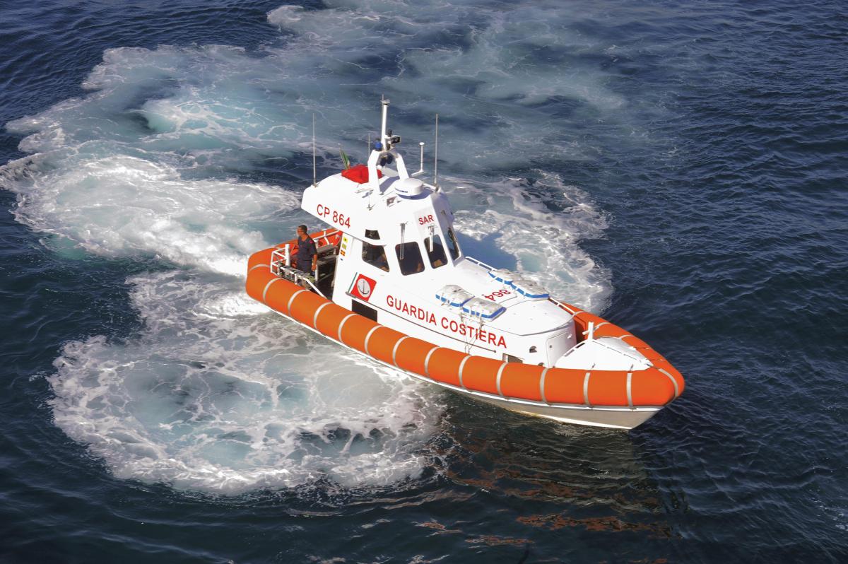 Italian Coast Guard patrol boat