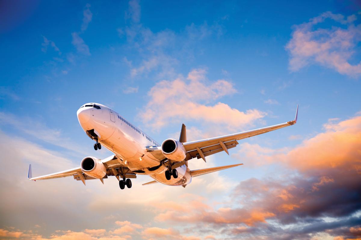 Boeing 737-NG series aircraft in flight