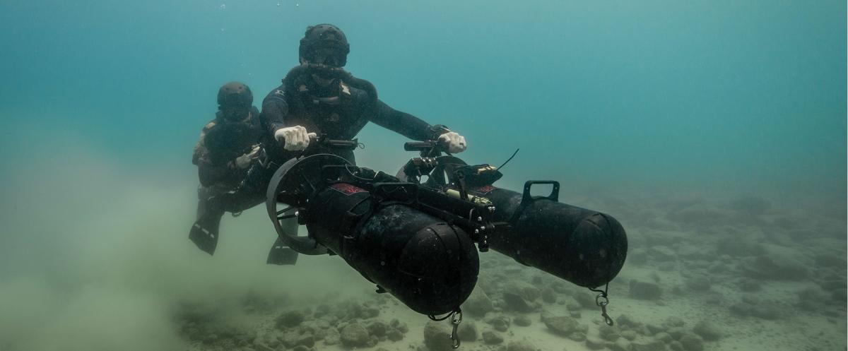 SEALs from Naval Special Warfare Logistics Support Unit 1 