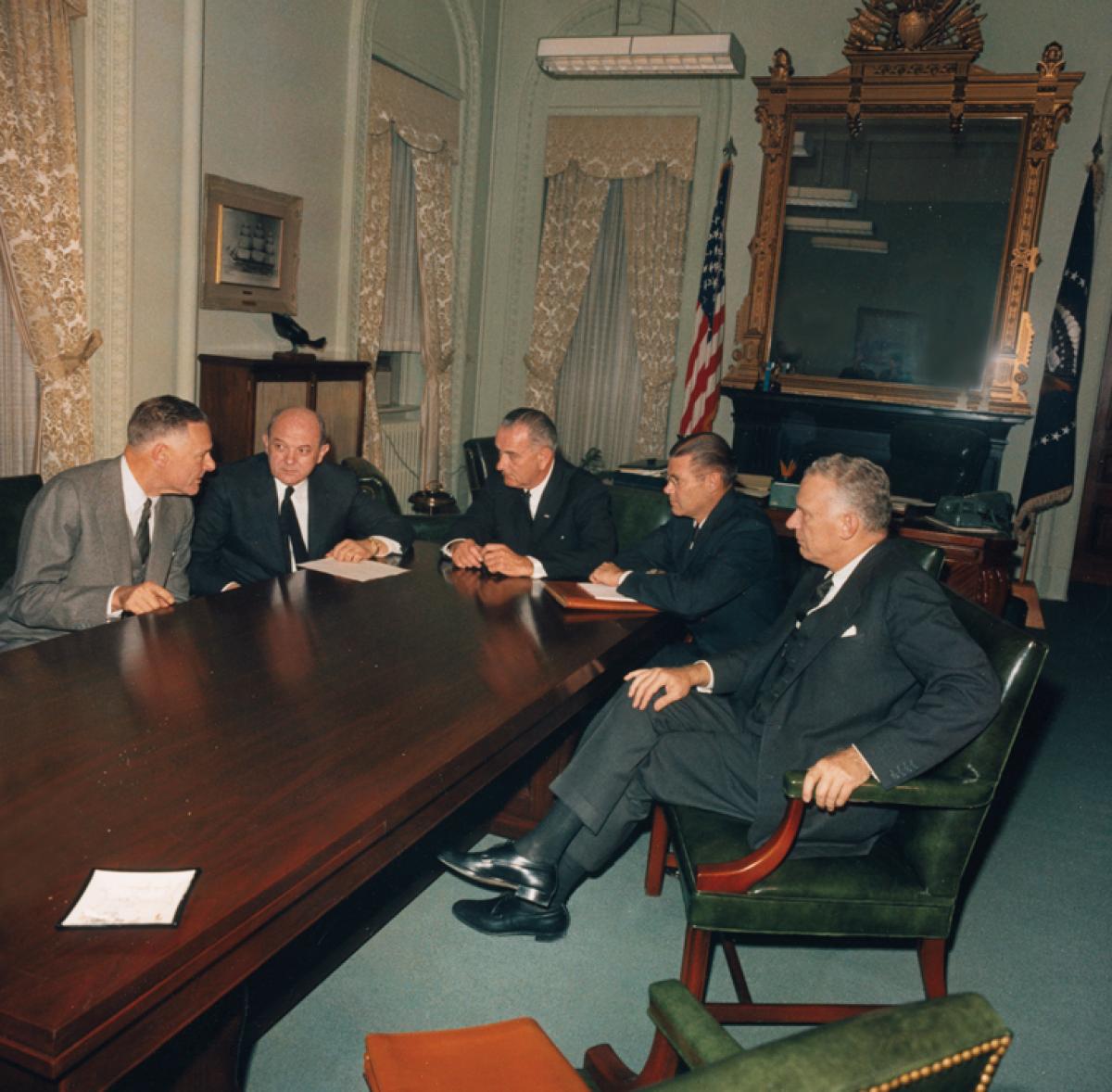 LBJ Library Photo by Cecil Stoughton