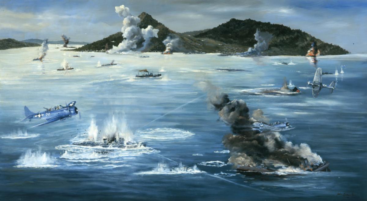 John Hamilton/Navy Art Collection, Naval History and Heritage Command