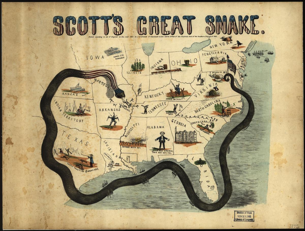 Civil War Scott's Great Snake