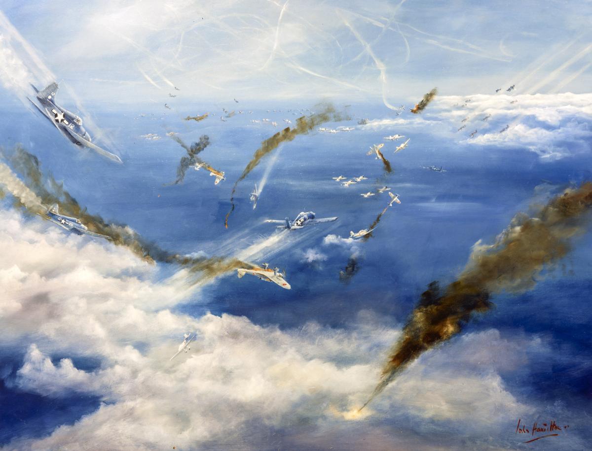 Air Battle Of The Philippine Sea by John Hamilton
