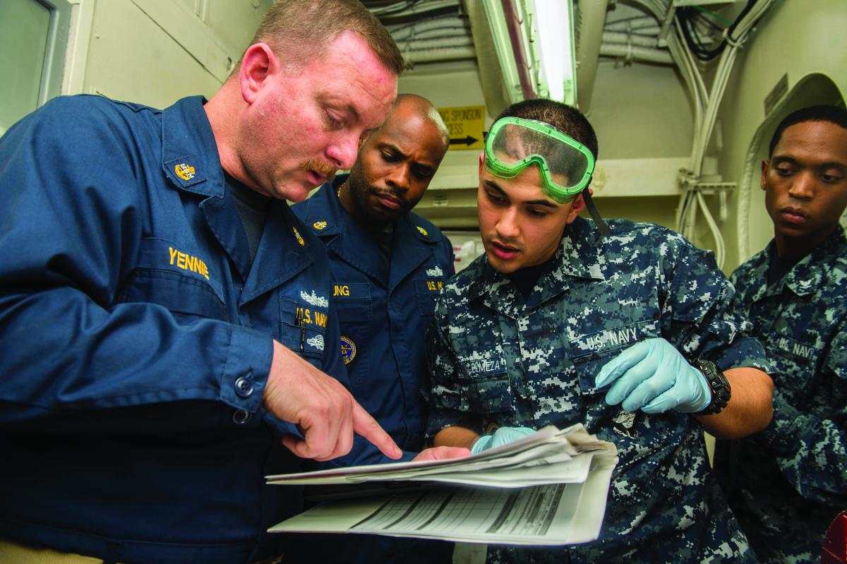 Deckplate Leadership Requires Management Competency Proceedings April 2017 Vol. 143/4/1,370