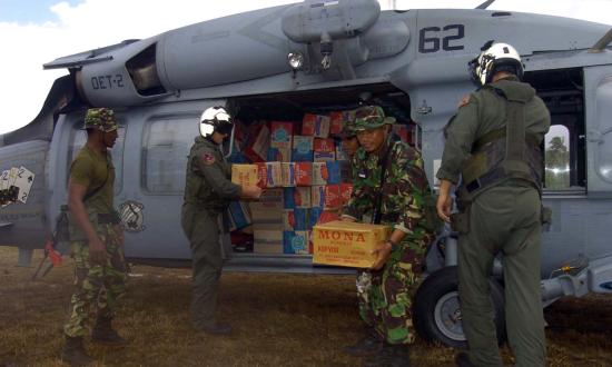 Navy humanitarian mission 2005