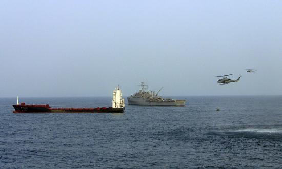 Naval forces seize the M/V Magellan Star from Somali pirates in 2010