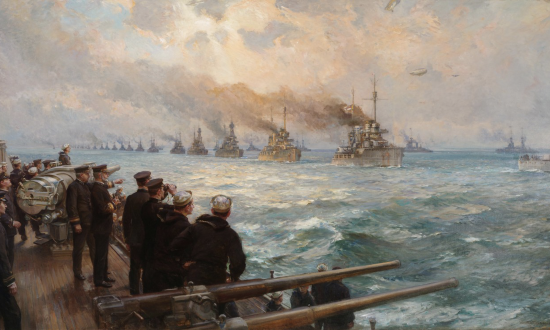 German Fleet Surrender WWI