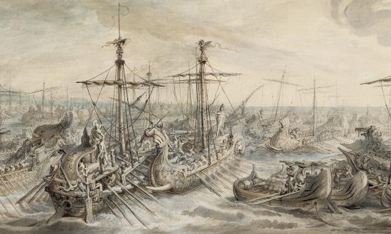 The Naval Battle Near Ecnomus (256 BC)
