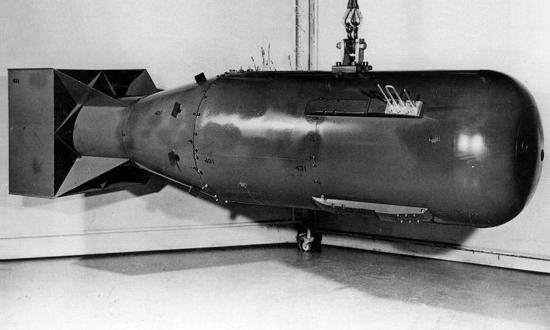 “Little Boy” atomic bomb.