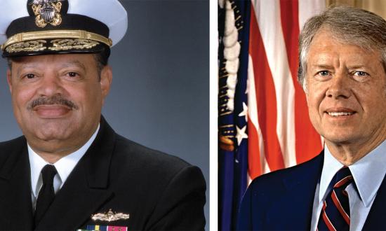Admiral Reason remembered Jimmy Carter as “probably the most honest man I’ve ever known.”