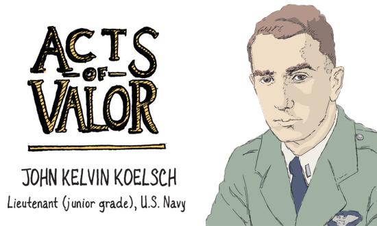 Lieutenant (j.g.) John Koelsch, U.S. Navy