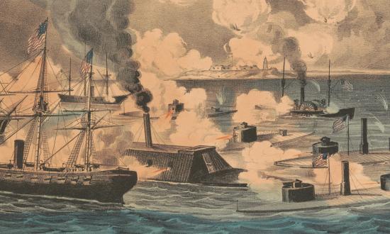 The Battle of Mobile Bay included action by numerous Federal and Confederate ironclads equipped with shell-firing cannon. The Civil War demonstrated that the era of roundshot and wooden men-of-war was coming to a close.