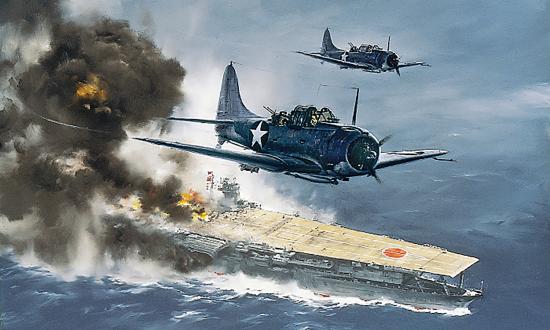 Attack on the Akagi by R.G. Smith