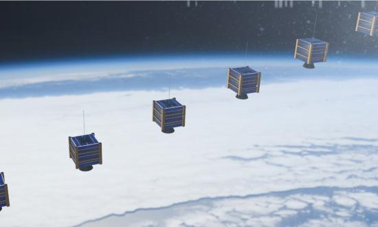 Satellites in space