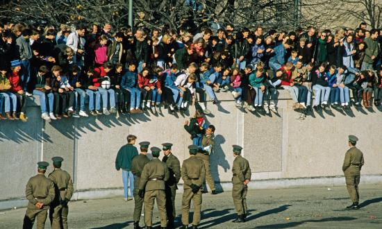 Berlin Wall at Brandenburg Gate