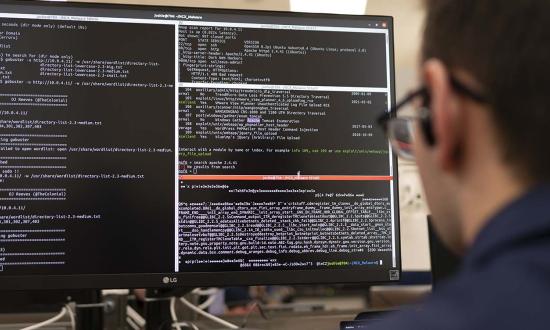 A U.S. Coast Guard Academy cadet participates in the 2022 National Security Agency's (NSA) annual cyber exercise. The Auxiliary’s foray into cyberspace could prove a significant boon to the service.