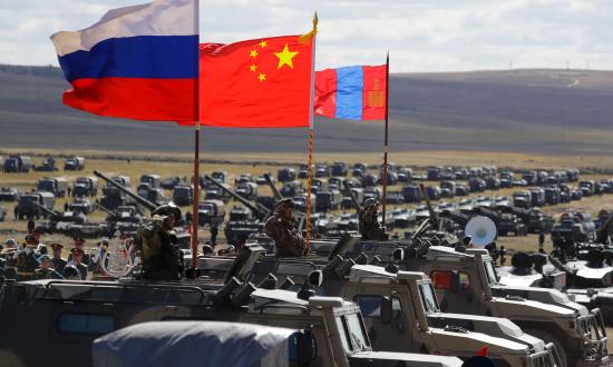 Chinese-Russian military exercise Vostok 2018