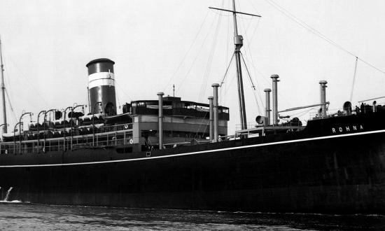The Rohna (seen here in prewar service with the British India Steam Navigation Company) was overladen with U.S. troops and transiting the Mediterranean when she was bombed and sunk. For years afterward, all parties involved managed to keep a lid on the story.