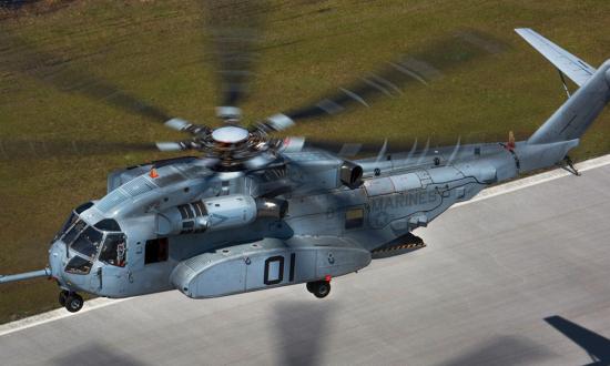 The Marine Corps’ fleet of aircraft, including this CH-53K King Stallion, have become more technologically sophisticated in the past decade. Most now rely on advanced digital flight-control systems. 