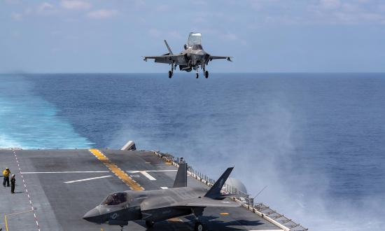 “Lightning Carriers” or CVLs—loaded with F-35Bs—would provide more numerous, less expensive aviation platforms to expand the Navy’s distributed maritime operations concept to the naval aviation community. 