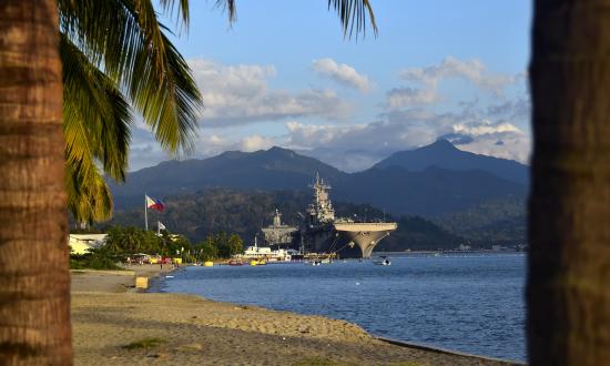 USS Wasp (LHD-1) makes a port visit to Subic Bay, Republic of the Philippines