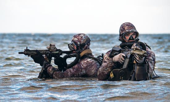 Navy SEALs function best when rank is secondary to relationships and hierarchy secondary to trust.