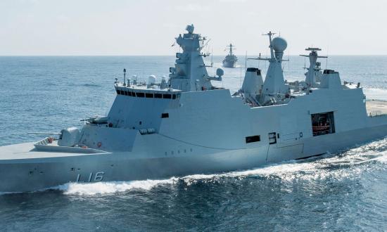 Denmark’s Absalon-class flexible frigates 