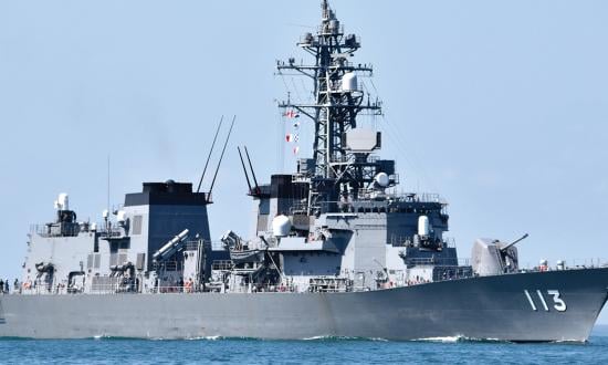 On 25 September 2024, the Sazanami, the fourth ship of the Takanami class, became the first JMSDF warship to sail through the Taiwan Strait.