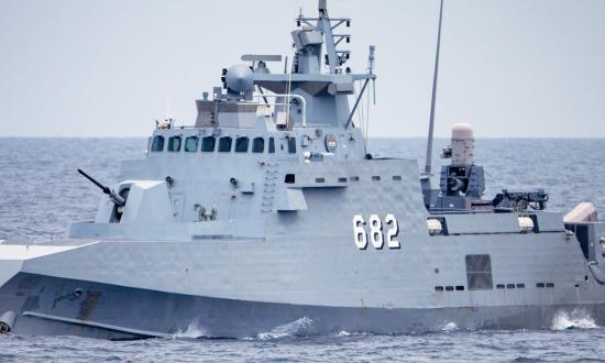 Mk III guided-missile patrol craft S. Ezzat