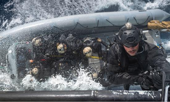 Canadian Navy boarding team