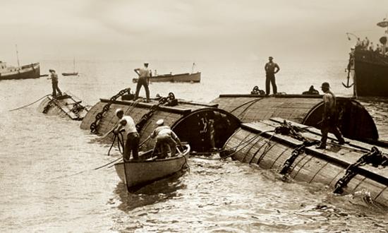 Salvage pontoon