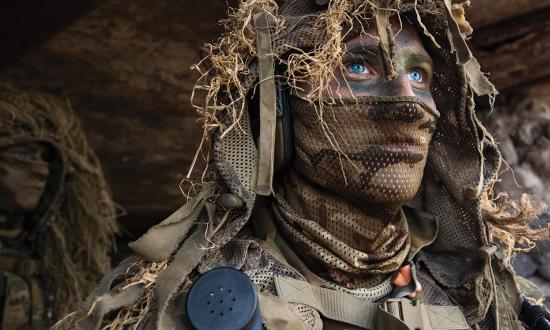 Australian Army snipers from the 1st Battalion, Royal Australian Regiment, during Keris Woomera 2024 in East Java, Indonesia.